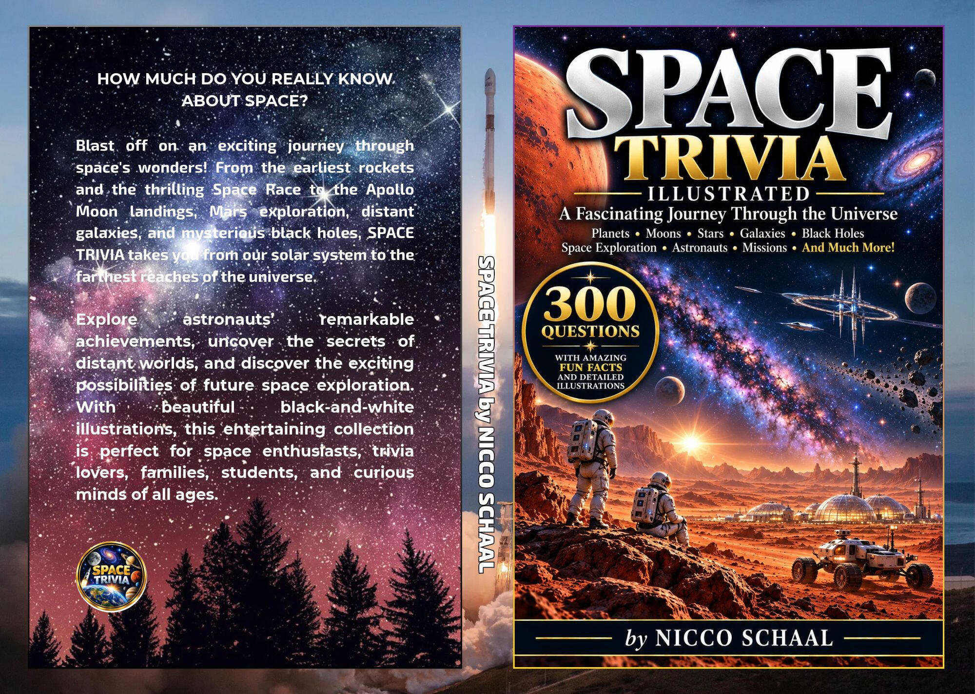 Book cover for Space Trivia
